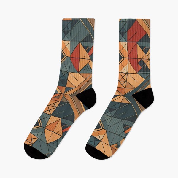 Item preview, Geometric Mid-Century Vintage Pattern  designed and sold by GluciArts.