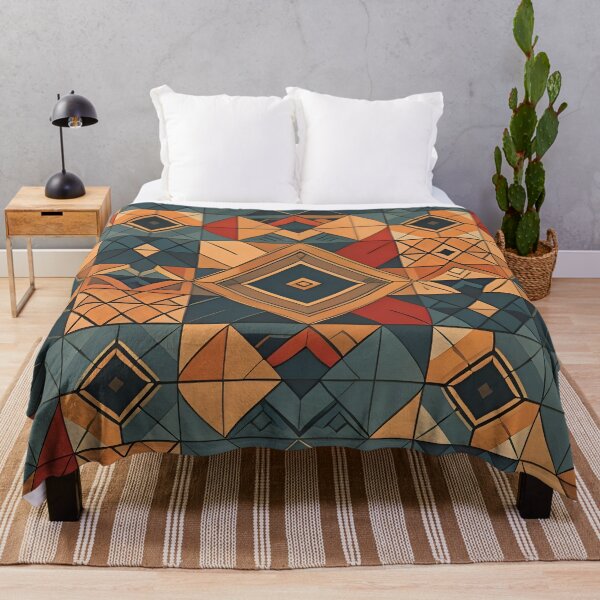 Item preview, Geometric Mid-Century Vintage Pattern  designed and sold by GluciArts.