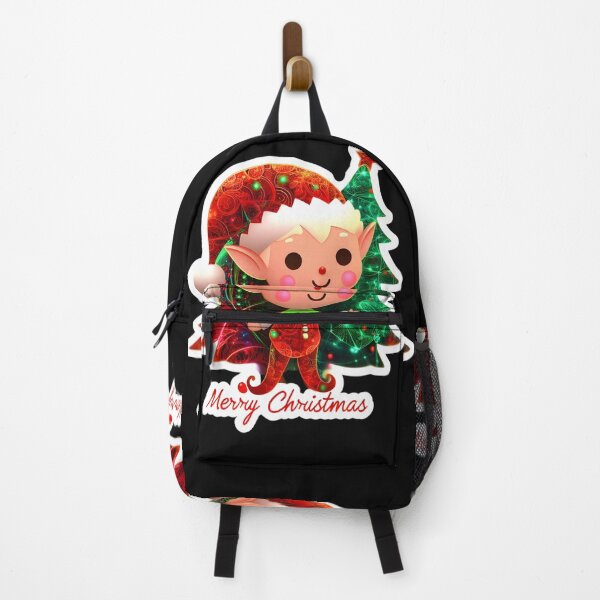 Item preview, Adorable elf wishing everyone a Merry Christmas designed and sold by AI-Only Creations.