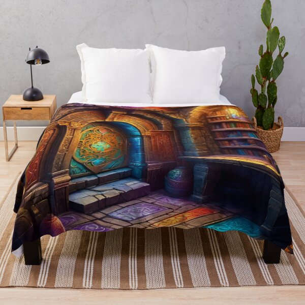 Item preview, The Wizard's Study - Surreal Fantasy Art designed and sold by Delerat7.