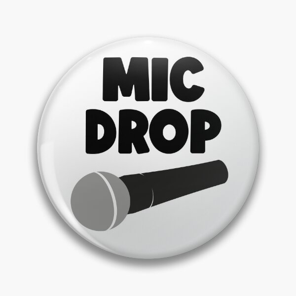 Item preview, Mic Drop (dark) designed and sold by conform.