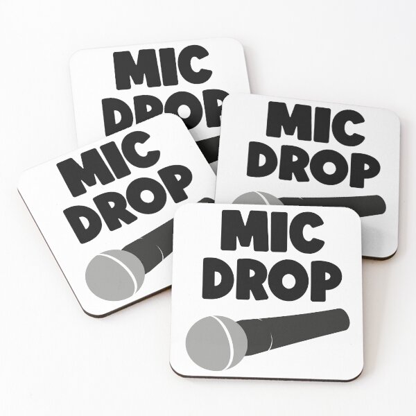 Item preview, Mic Drop (dark) designed and sold by conform.