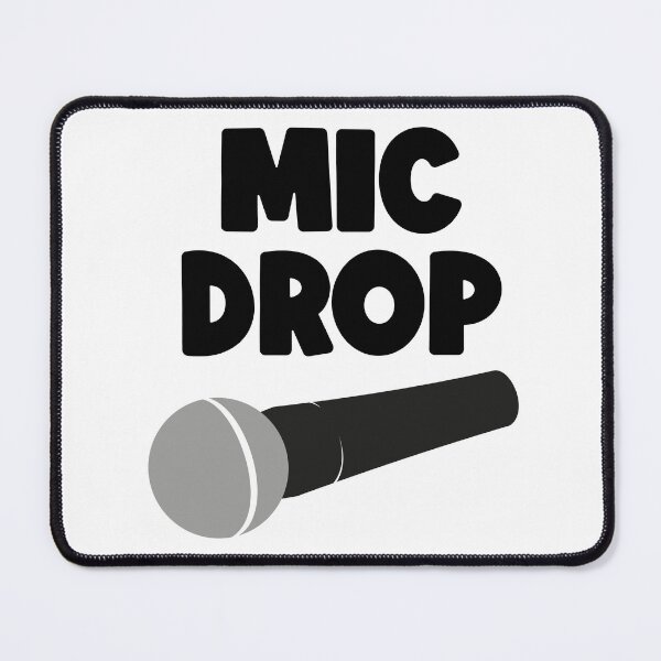 Item preview, Mic Drop (dark) designed and sold by conform.
