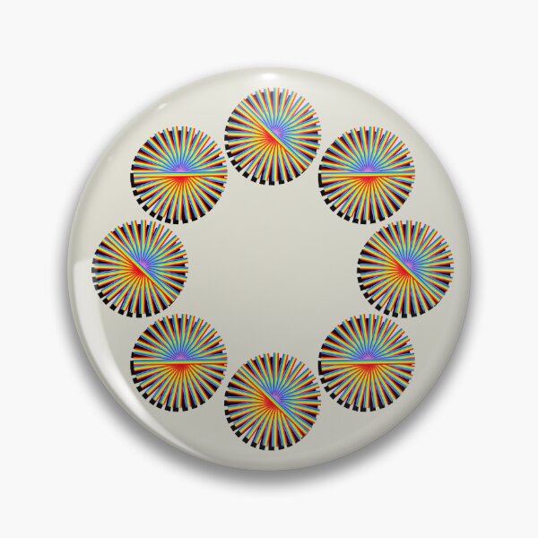 Item preview, Circle Colored Wheels designed and sold by MAMA LXXVIII: Art by Marsailhe Milward.