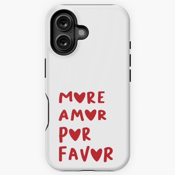 Vista previa del artículo con la obra «MAS AMOR POR FAVOR», diseñado y vendido por immersif.