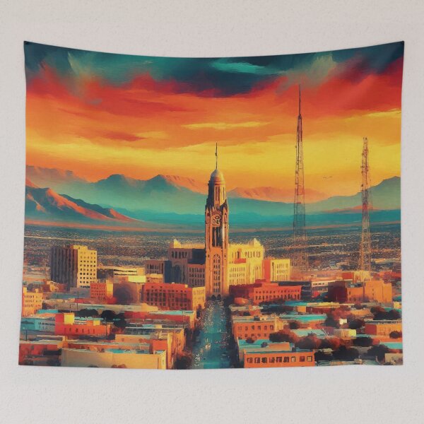 Item preview, El Paso at Sunset designed and sold by badguyduh.