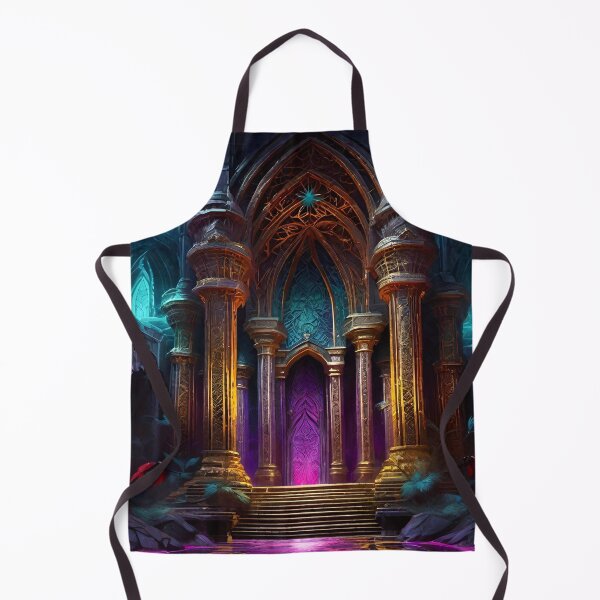 Item preview, Drow Elf Temple - Surreal Fantasy Art designed and sold by Delerat7.