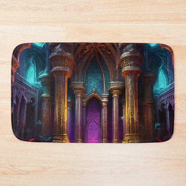 Item preview, Drow Elf Temple - Surreal Fantasy Art designed and sold by Delerat7.