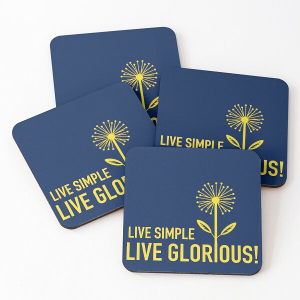 Item preview, Live Simple Live Glorious!  designed and sold by Woop Woop .