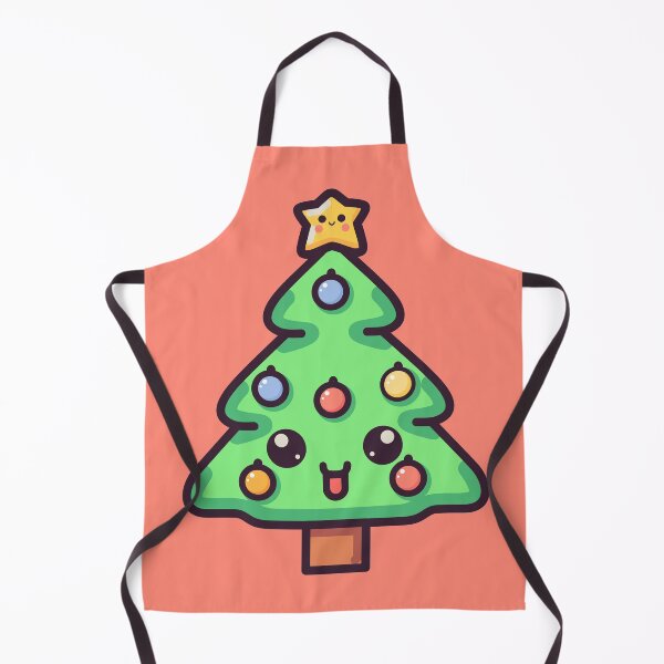 Item preview, Kawaii Christmas Tree - Cute and Festive Xmas Holiday Design designed and sold by Kawaii-Lovers.
