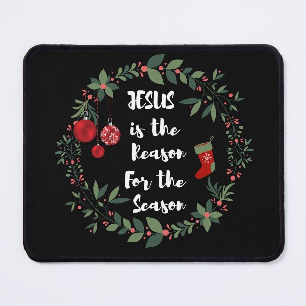 Item preview, Jesus is the reason for the season christmas shirts designed and sold by Faithandpattern.