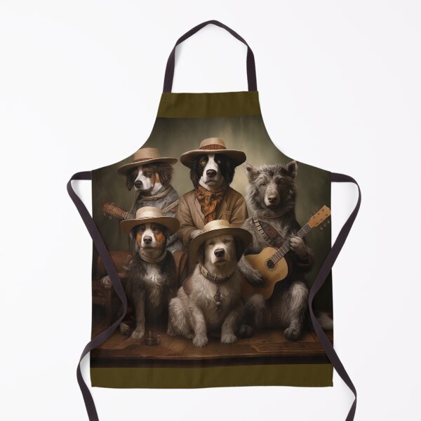Item preview, Old Timey Band with Wolf designed and sold by Samuelsboro.