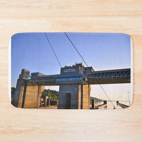 Item preview, Heading Through The Olmsted Locks designed and sold by LisaWootenPhoto.