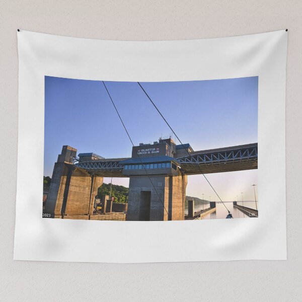 Item preview, Heading Through The Olmsted Locks designed and sold by LisaWootenPhoto.
