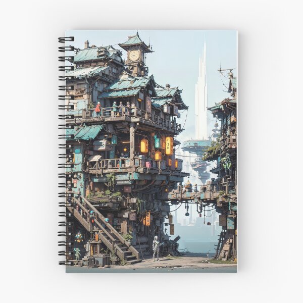 Item preview, Asian Futuristic Wimmelbild Jigsaw Puzzles - Discover Tomorrow's Wonders designed and sold by PuzzleBoxDesign.