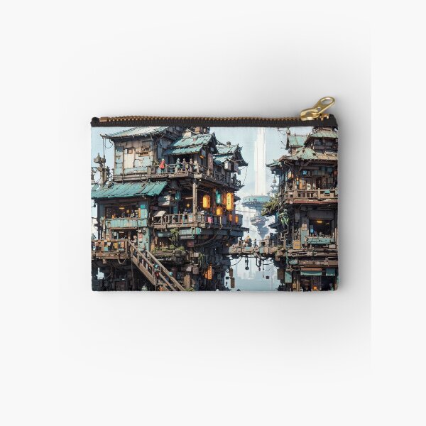 Item preview, Asian Futuristic Wimmelbild Jigsaw Puzzles - Discover Tomorrow's Wonders designed and sold by PuzzleBoxDesign.