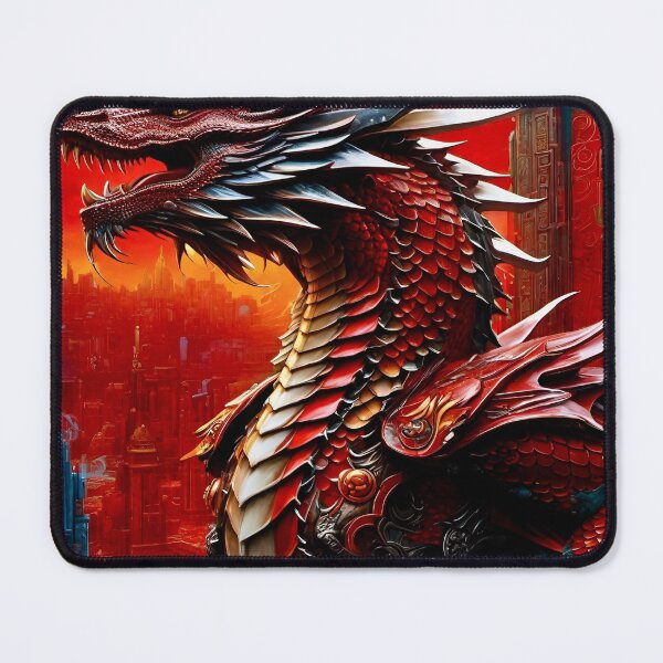 Item preview, Red Dragon - Fantasy Art designed and sold by Delerat7.