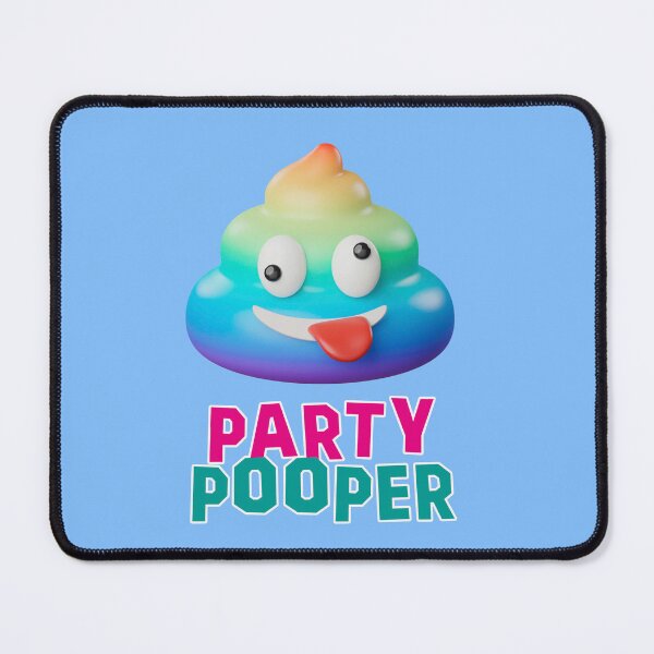 Item preview, party pooper, rainbow, funny designed and sold by Mauswohn.