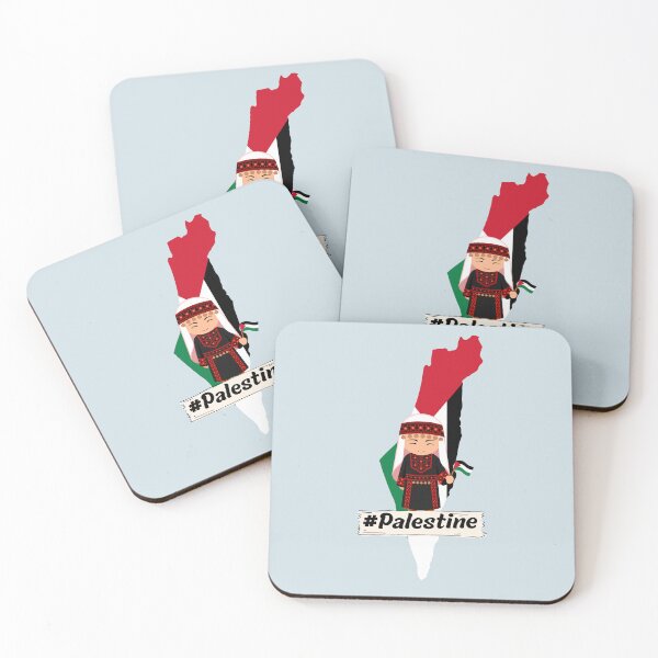 Item preview,  Palestine Flag Map (Girl)  designed and sold by Stefan Z..