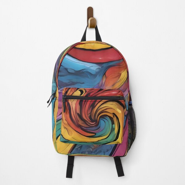 Item preview, Color Twist - a Colorful Paint Vortex designed and sold by chromavibes-art.