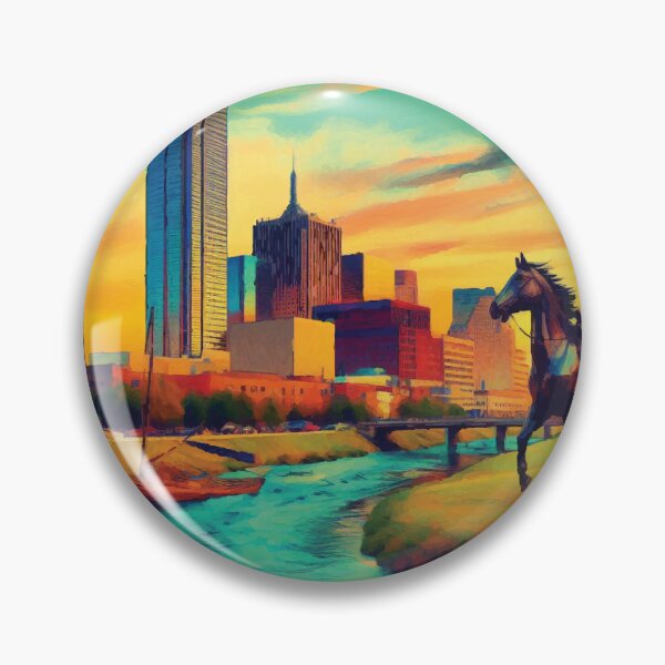 Item preview, Fort Worth at Sunset designed and sold by badguyduh.