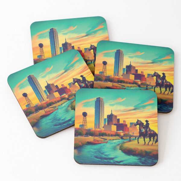 Item preview, Fort Worth at Sunset designed and sold by badguyduh.