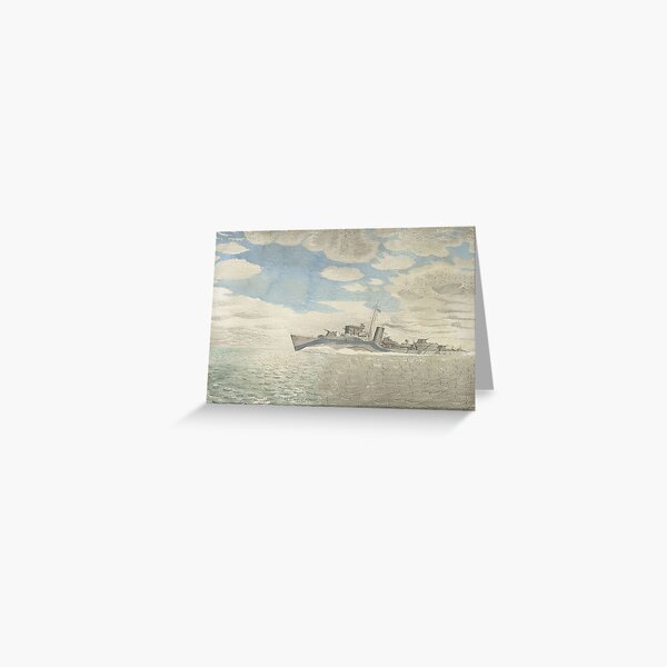 Item preview, Eric Ravilious -HMS Tetcott designed and sold by tomorrowsart.