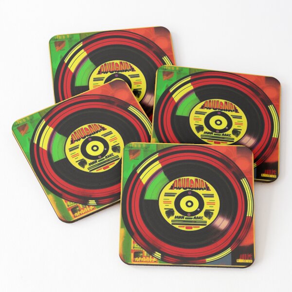 Item preview, Reggae Music Pop Art Vinyl Album Cover designed and sold by musicgeniusart.