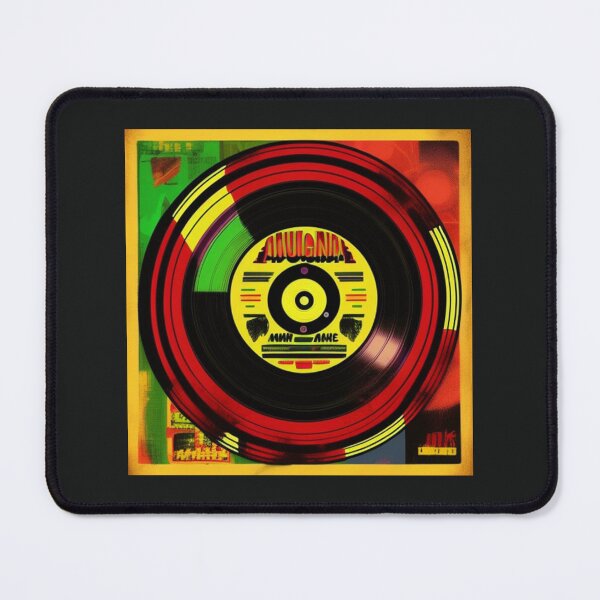 Item preview, Reggae Music Pop Art Vinyl Album Cover designed and sold by musicgeniusart.