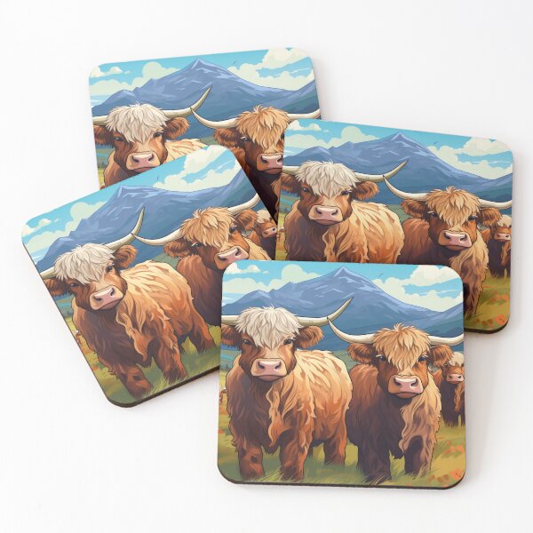 Item preview, Highland Calves designed and sold by SunnMoonHB.