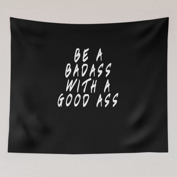 Item preview, Be A Badass With A Good Ass Workout Fitness Aerobics Weight Lifting Design For Gym designed and sold by overstyle.