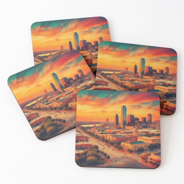 Item preview, Fort Worth at Sunset designed and sold by badguyduh.