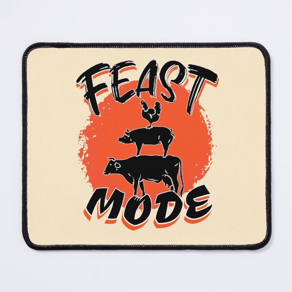 Item preview, Feast Mode, Funny Thanksgiving and Meat Lover Gift designed and sold by TeeServes.