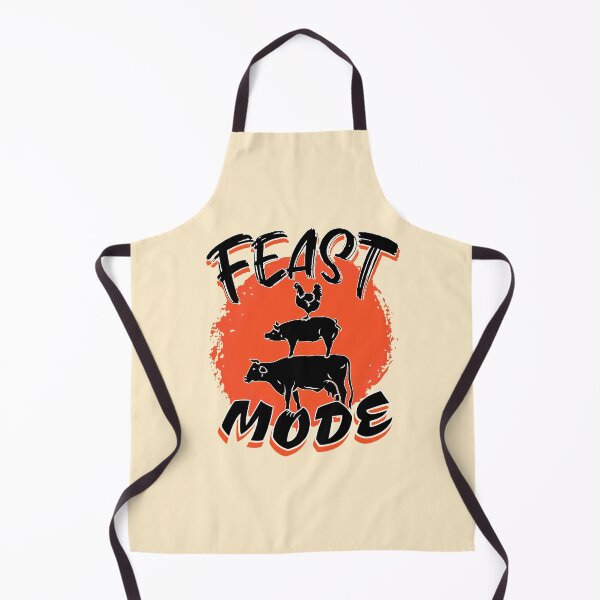 Item preview, Feast Mode, Funny Thanksgiving and Meat Lover Gift designed and sold by TeeServes.