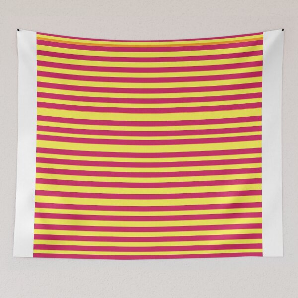 Item preview, Yellow and Pink Stripes  designed and sold by Manitarka.