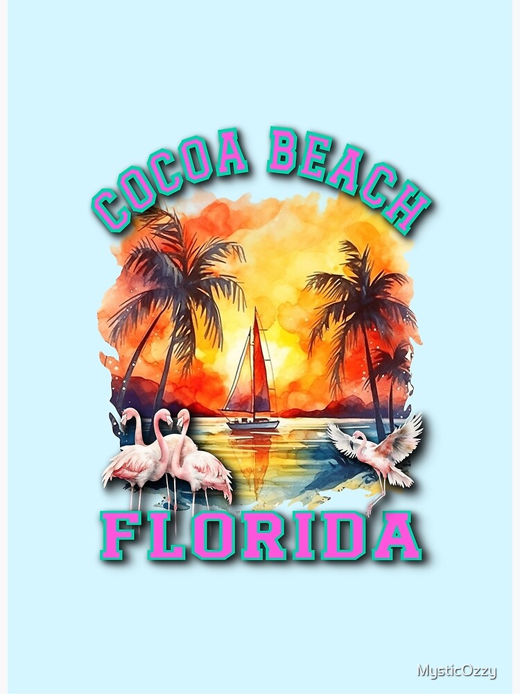 "Cocoa Beach Florida Where Tony Met Jeannie" Poster for Sale by