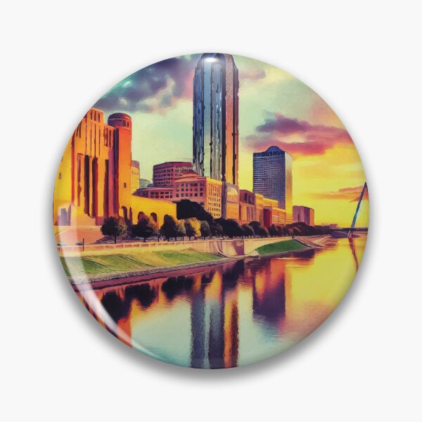 Item preview, Fort Worth at Sunset designed and sold by badguyduh.