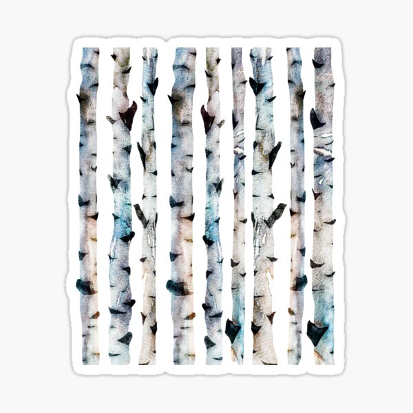 Item preview, New Birch Tree Forest designed and sold by Rodrigo Fonseca.