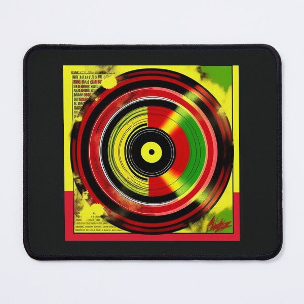 Item preview, Reggae Music Pop Art Vinyl Album Cover designed and sold by musicgeniusart.