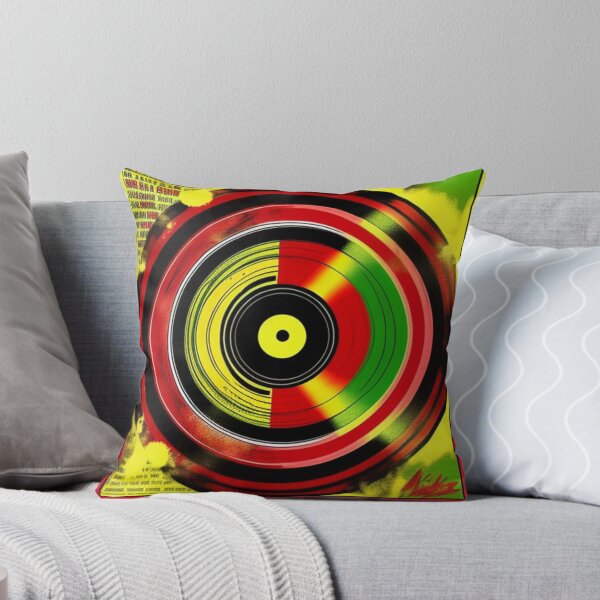 Item preview, Reggae Music Pop Art Vinyl Album Cover designed and sold by musicgeniusart.