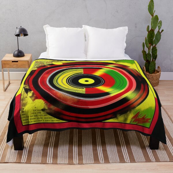 Item preview, Reggae Music Pop Art Vinyl Album Cover designed and sold by musicgeniusart.