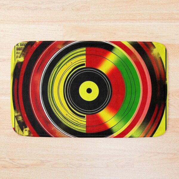 Item preview, Reggae Music Pop Art Vinyl Album Cover designed and sold by musicgeniusart.