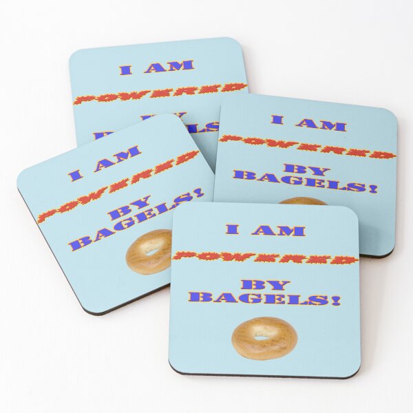 Item preview, I am Powered by Bagels designed and sold by Frankie Cat Photography.