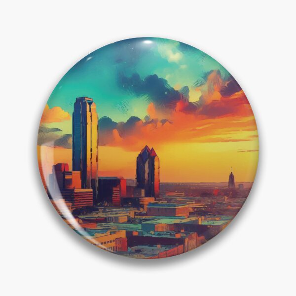 Item preview, Fort Worth at Sunset designed and sold by badguyduh.