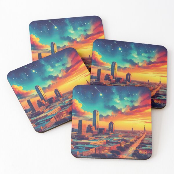 Item preview, Fort Worth at Sunset designed and sold by badguyduh.