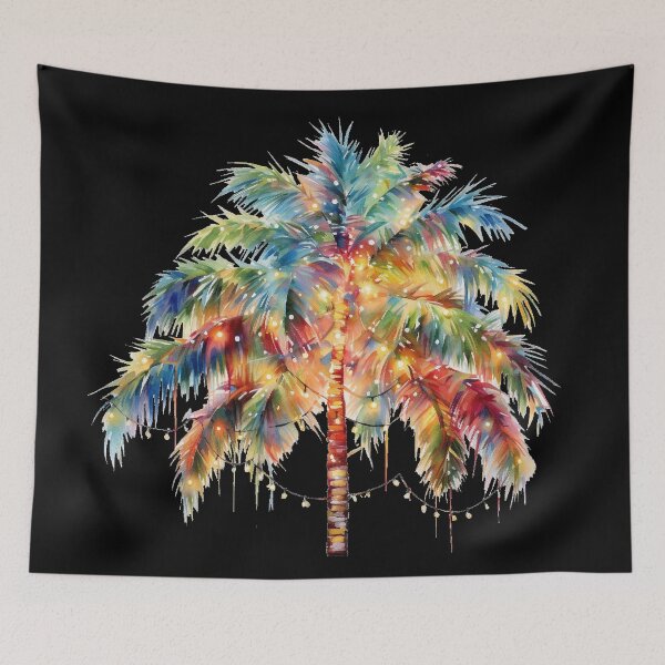 Item preview, Florida Christmas Palm Tree designed and sold by ArtbyAiGallery.