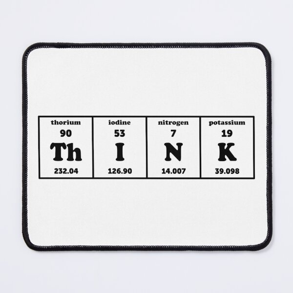 Item preview, Periodic Table Think | Chemistry designed and sold by ScienceCorner.
