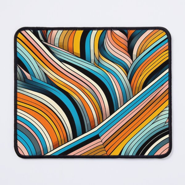 Item preview, Dynamic stripes 2 designed and sold by blackwhiteblue.