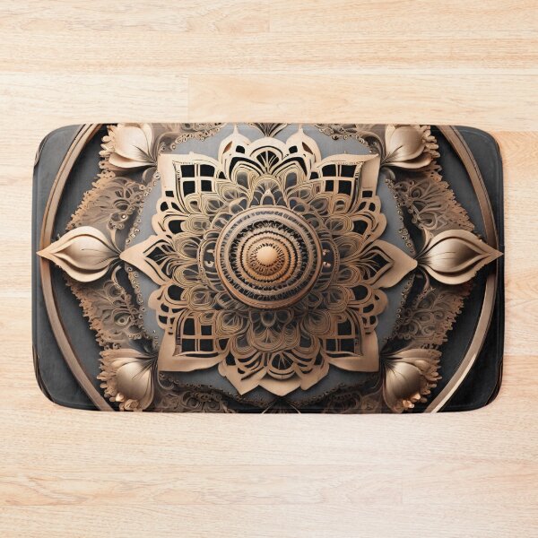 Item preview, Boho Bliss Elegant Gold Mandala designed and sold by SpiritualManda.