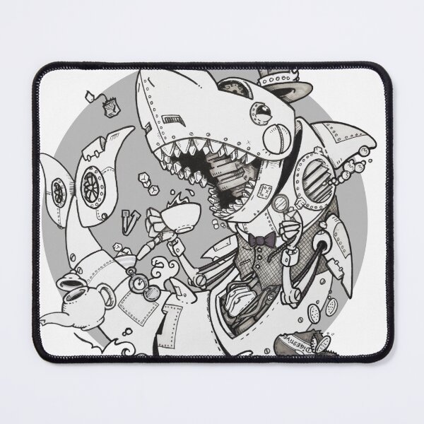 Item preview, Dapper Steampunk shark designed and sold by barry neeson.